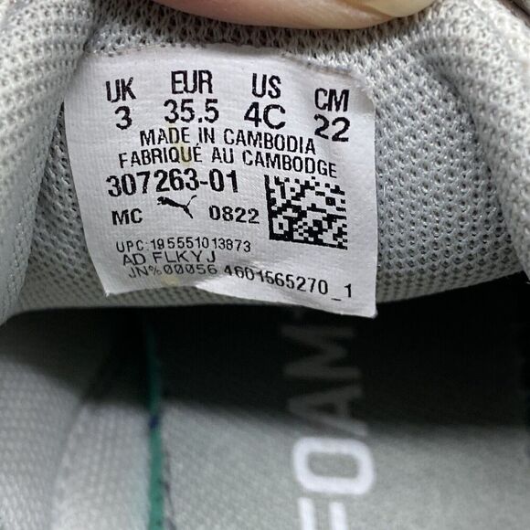 PUMA Mercedes-AMG Petronas Formula 1 Team Drift Cat Shoes Size 4C 307263-01 - Picture 8 of 8